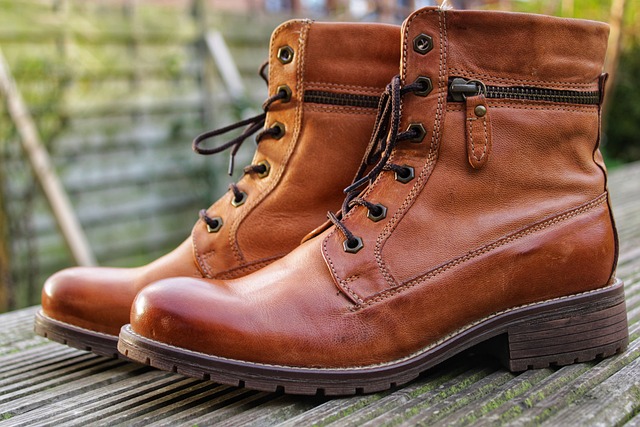 ostrich skin boots